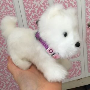 American girl doll, dog!!